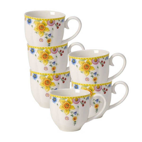 Villeroy & Boch Spring Awakening Kaffeetasse 230 ml 6er Set - DS