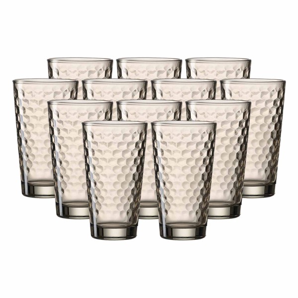 Ritzenhoff & Breker Favo Longdrinkglas 400 ml braun 12er Set - DS