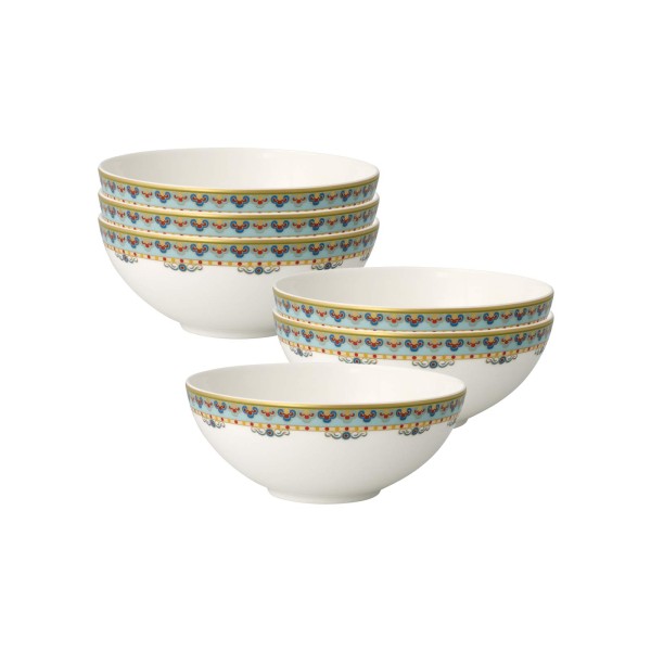 Villeroy & Boch Samarkand Aquamarin Dessertschale 240 ml 6er Set - DS