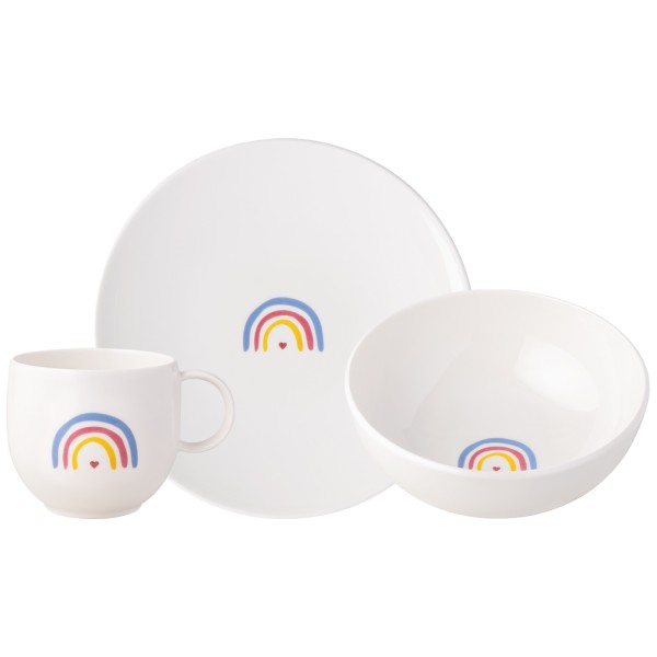 Villeroy & Boch With Love Frühstücksset 3-teilig Be Happy - DS