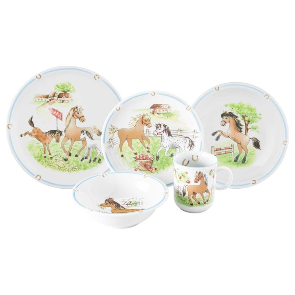 Seltmann Weiden Compact Kindergeschirr Set 5-teilig - Mein Pony - DS