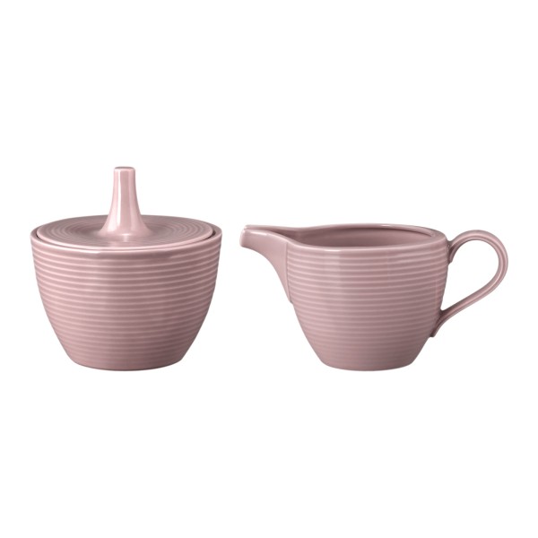 Seltmann Weiden Beat Color Glaze Milch & Zucker Set 2-teilig Altrosa - DS