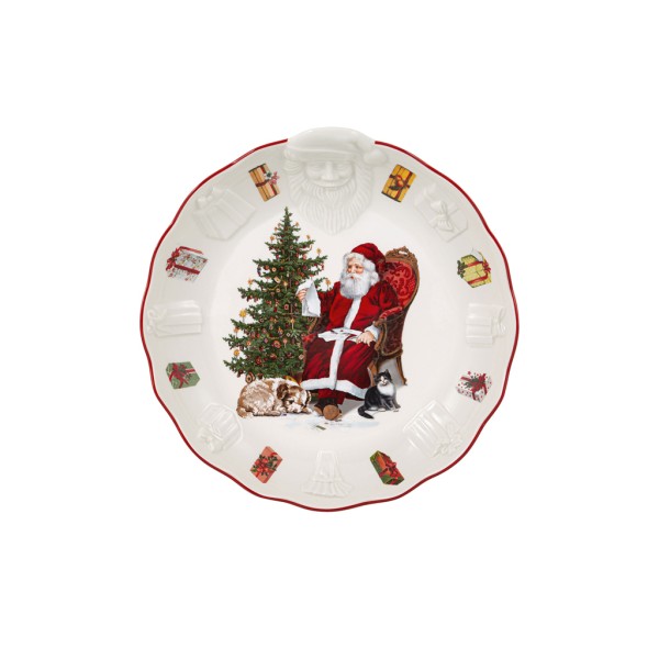 Villeroy & Boch Toy's Fantasy Schale mit Santa Relief ø 24,5 cm - DS