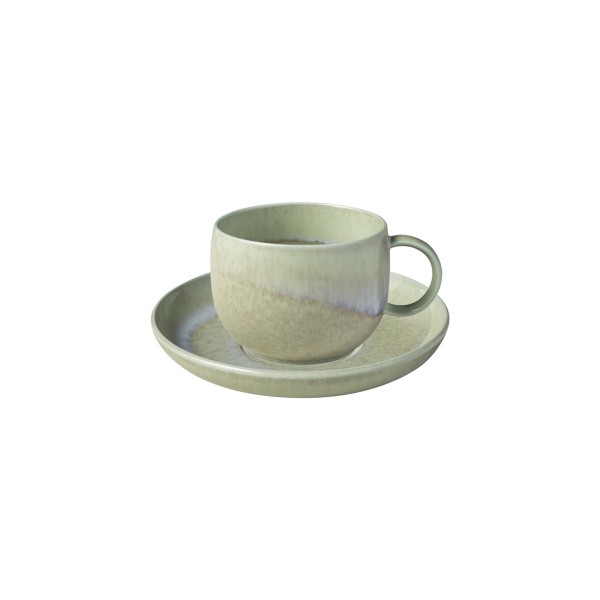 like. by Villeroy & Boch Perlemor Alga Espressotasse mit Untertasse 60 ml - DS