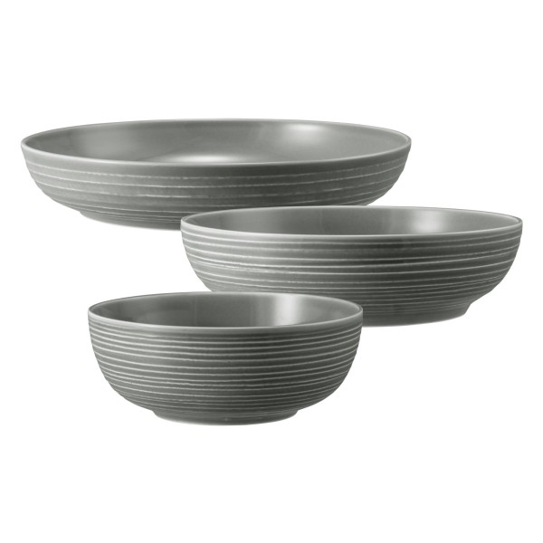 Seltmann Weiden Terra Foodbowl Set 3-teilig perlgrau - DS