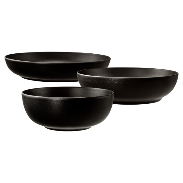 Seltmann Weiden Liberty Velvet Black Foodbowl Set 3-teilig - DS