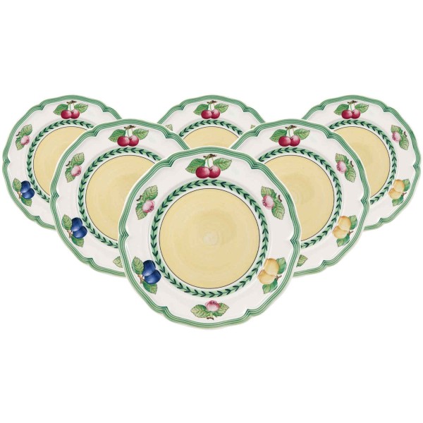 Villeroy & Boch French Garden Fleurence Frühstücksteller ø 20,7 cm 6er Set - DS