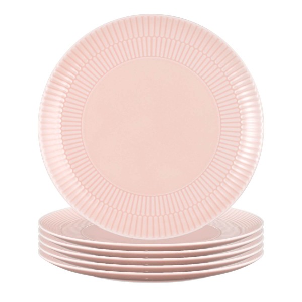 Seltmann Weiden Amina Frühstücksteller ø 22,7 cm 6er Set Rosé - DS