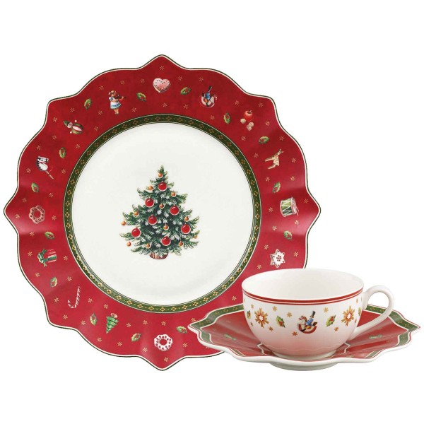 Villeroy & Boch Toy's Delight Kaffeeservice 18-teilig rot - DS