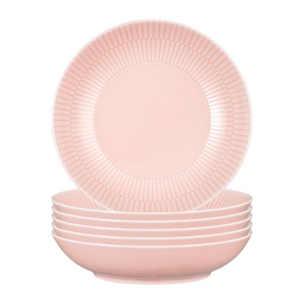 Seltmann Weiden Amina Suppenteller ø 21,2 cm 6er Set Rosé - DS