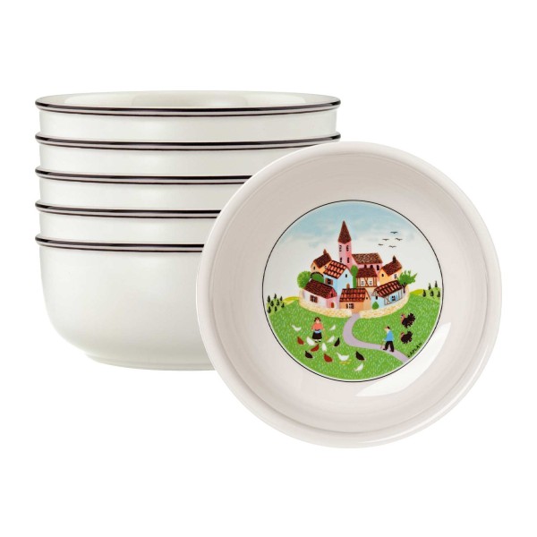 Villeroy & Boch Design Naif Dessertschale ø 13 cm 6er Set - DS