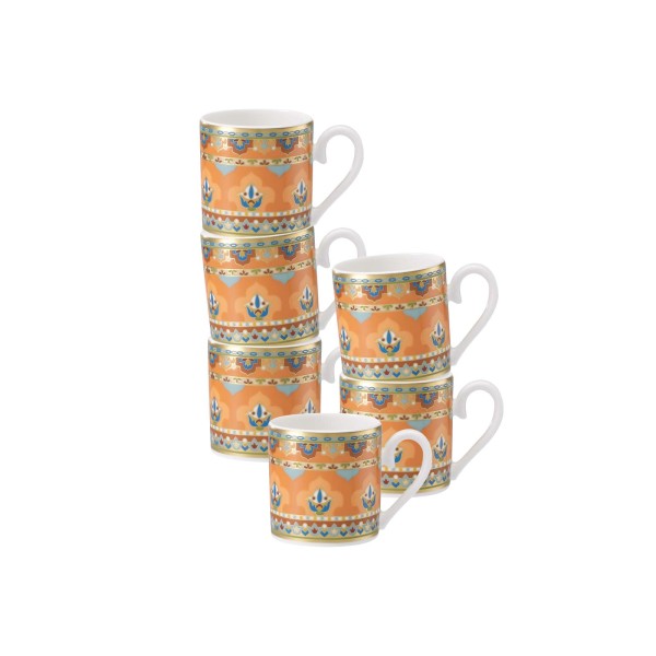 Villeroy & Boch Samarkand Mandarin Espressotasse 50 ml 6er Set - DS