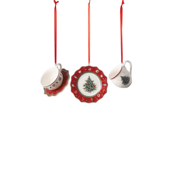 Villeroy & Boch Toy's Delight Decoration Ornamente Geschirrset 3-teilig - DS