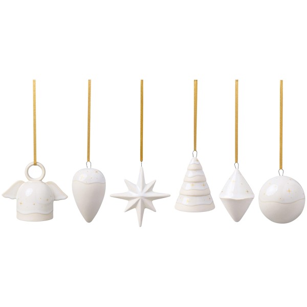 like. by Villeroy & Boch Winter Glow Ornamente-Set 6-teilig - DS