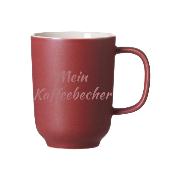 Kaffeebecher Jasper mit Gravur - Beere