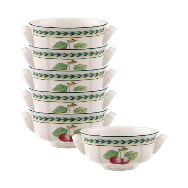 Villeroy & Boch French Garden Fleurence Suppentasse 240 ml 6er Set - DS