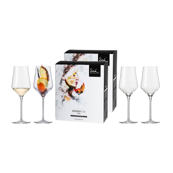 Eisch Sky SensisPlus Allround- Weißweinglas 4er Set