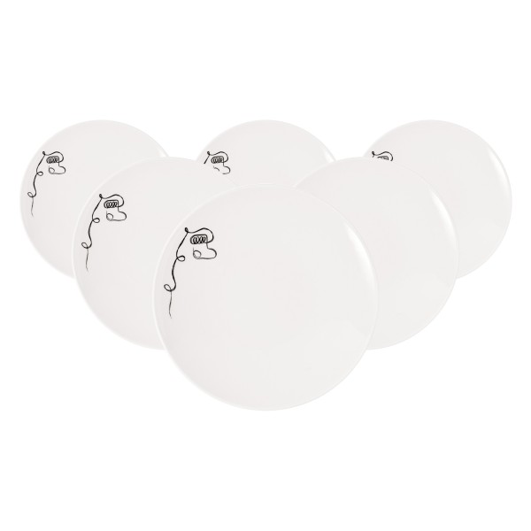 Villeroy & Boch Statement Lines Frühstücksteller XMAS ø 21,2 cm 6er Set - DS