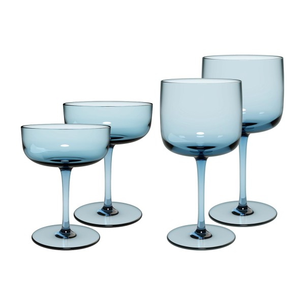 like. by Villeroy & Boch Like Glass Wein- und Sektgläser Set 4-teilig Ice - DS